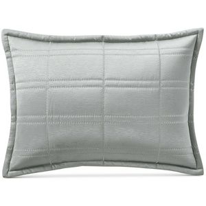 NEW $135 [ 1 King‎ ] Quilted Pillow Sham for Hotel Collection Muse Grey
